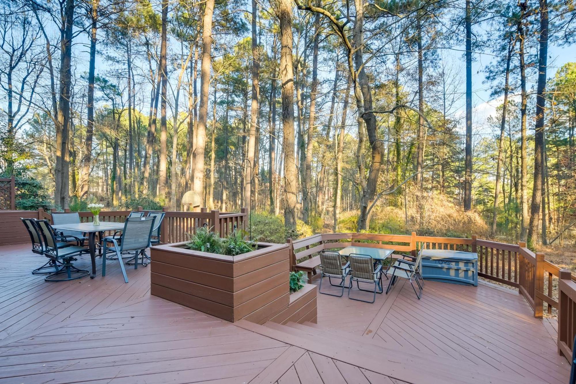 Peaceful Durham Retreat On Pond With Huge Deck! Villa Dış mekan fotoğraf