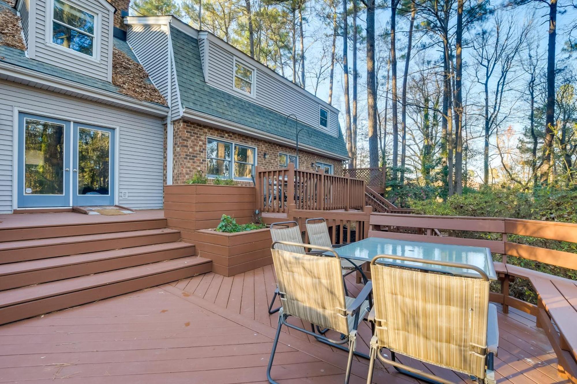 Peaceful Durham Retreat On Pond With Huge Deck! Villa Dış mekan fotoğraf