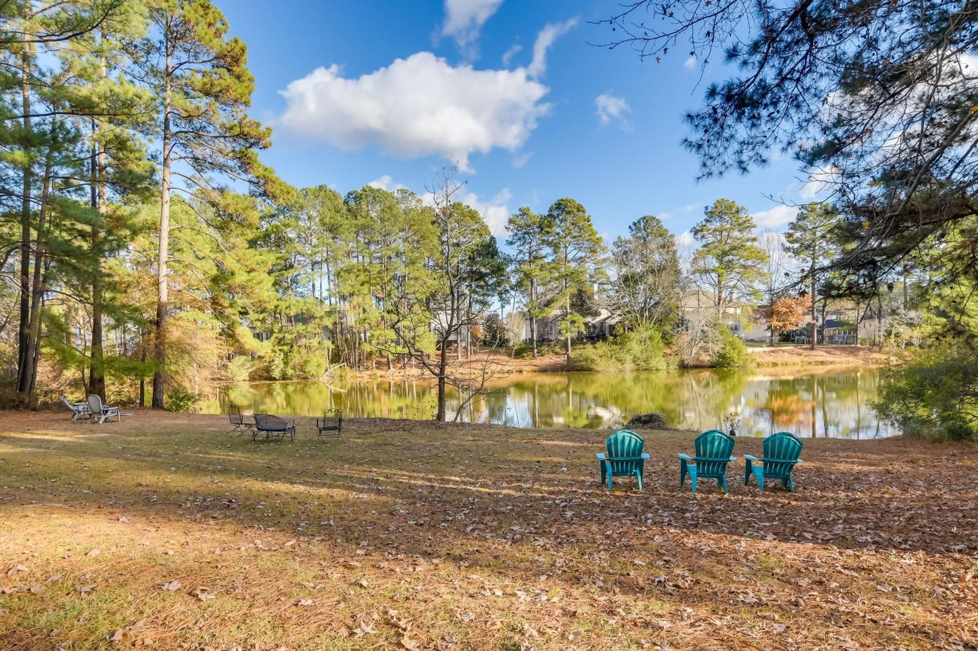 Peaceful Durham Retreat On Pond With Huge Deck! Villa Dış mekan fotoğraf